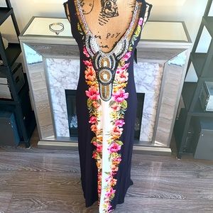 NWT Boston Proper floral maxi dress!
